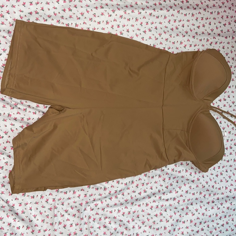 Tan Bodysuit